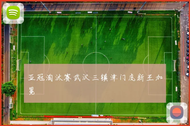 亚冠淘汰赛武汉三镇津门虎新王加冕